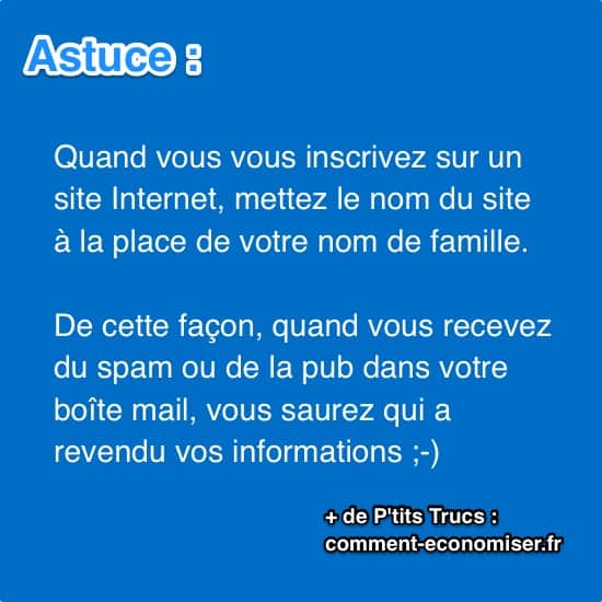 Comment savoir qui a revendu votre email