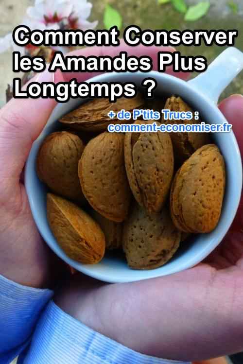 astuce pour que les amandes restent croquantes longtemps