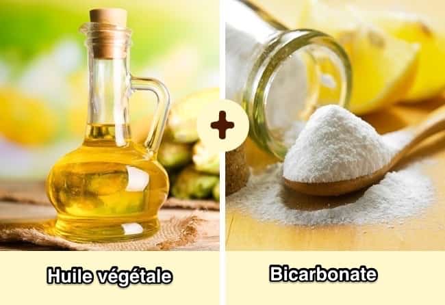 dégraisser cuisine naturellement bicarbonate huile faire briller
