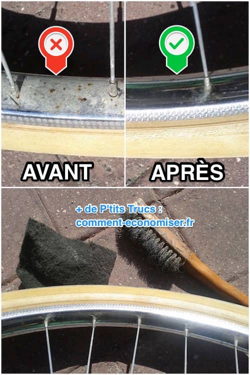 Comment Enlever la Rouille Sur les Jantes de Vélo Avec du Vinaigre Blanc.