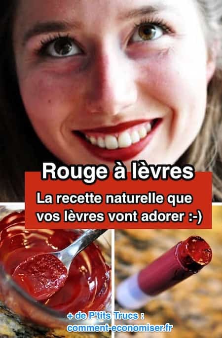 Rouge à Lèvres Maison La Recette Facile Que Vos Lèvres