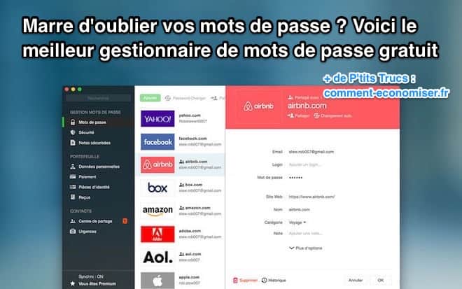 Quel est le meilleur gestionnaire de mot de passe