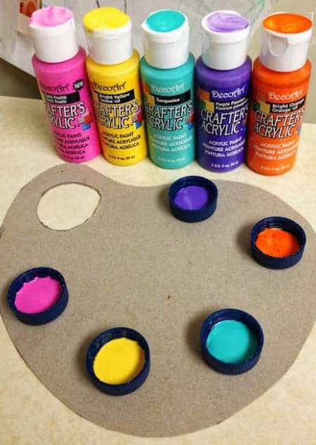 palette peinture capsule