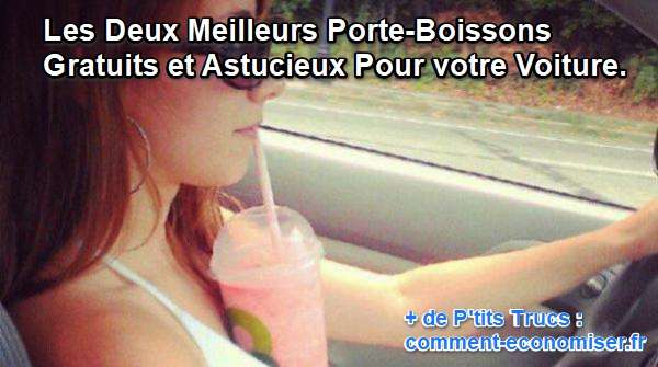 astuces pour ne pas renverser sa boisson dans une voiture