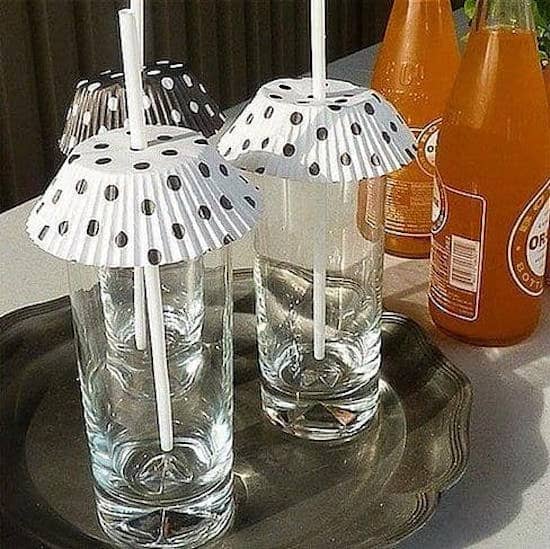 des cupcakes pour protéger les boissons