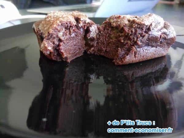 recette facile moelleux chocolat sans lactose avocat