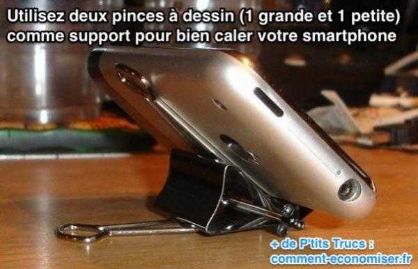 support smartphone iphone dock gratuit pas cher stable