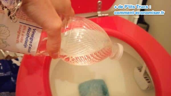 nettoyer wc désinfecter vinaigre blanc