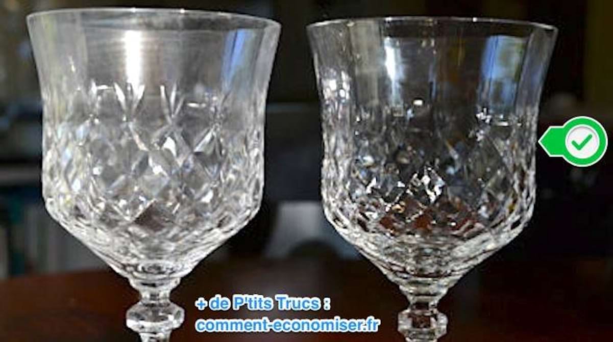 Verres en Cristal Ternis ? Le Truc Magique Pour Leur Redonner Tout Leur Éclat.