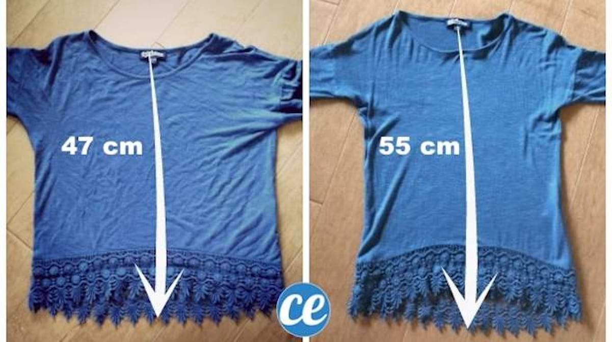 Vêtement Qui a Rétréci au Lavage ? Comment Lui Redonner Sa Taille d