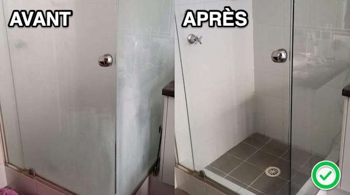 Citron + Gros Sel L’Astuce Magique Pour Nettoyer Les Parois de Douche