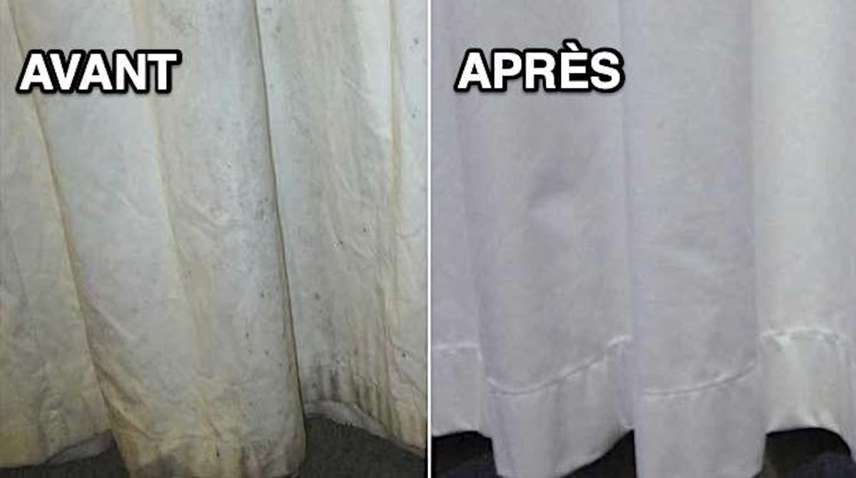 L'Astuce Magique Pour Redonner Toute La Blancheur à Vos Rideaux.