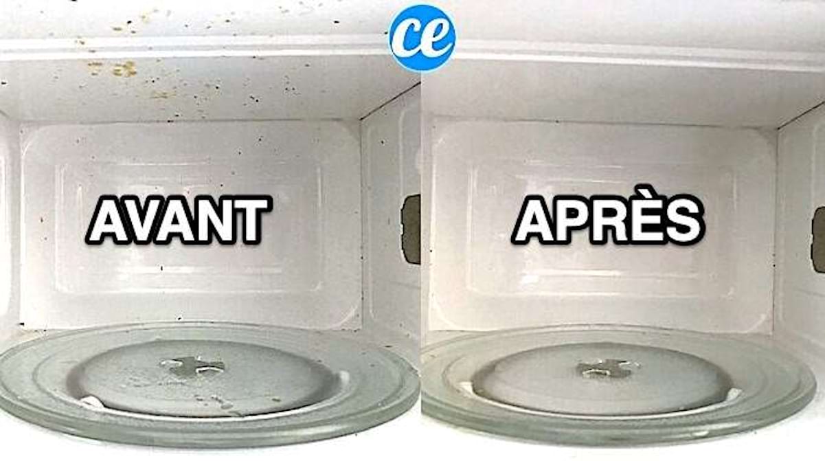 La Nouvelle Astuce Pour Nettoyer le MicroOndes SANS Vous Fatiguer.