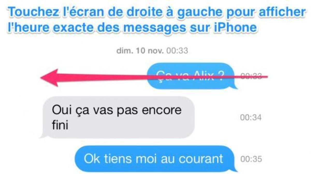 Comment Savoir Si Un Sms A été Reçu Voici Comment Afficher l'Heure des Sms sur iPhone.