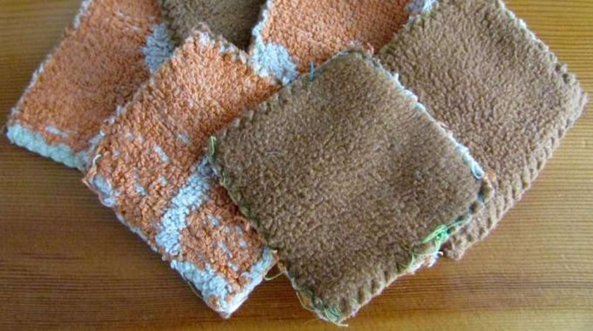 Une Deuxième Vie Pour Mes Serviettes-Éponges.