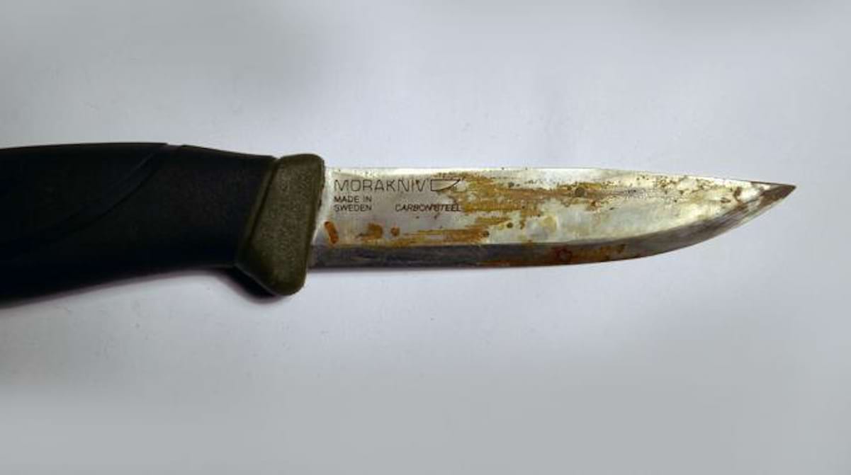 Le Couteau Par La Lame Synopsis Comment j'ai Réussi à Enlever la Rouille d'une Lame de Couteau.