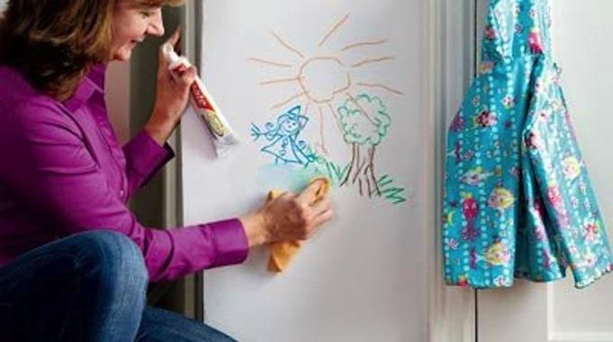 Dessins sur les Murs : L'Astuce Magique Pour Les Effacer.